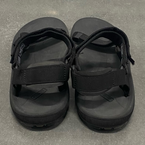 Men’s Teva Black Torin Outdoor Hiking Water Sandals Adjustable Strap Size 12 - Picture 3 of 7